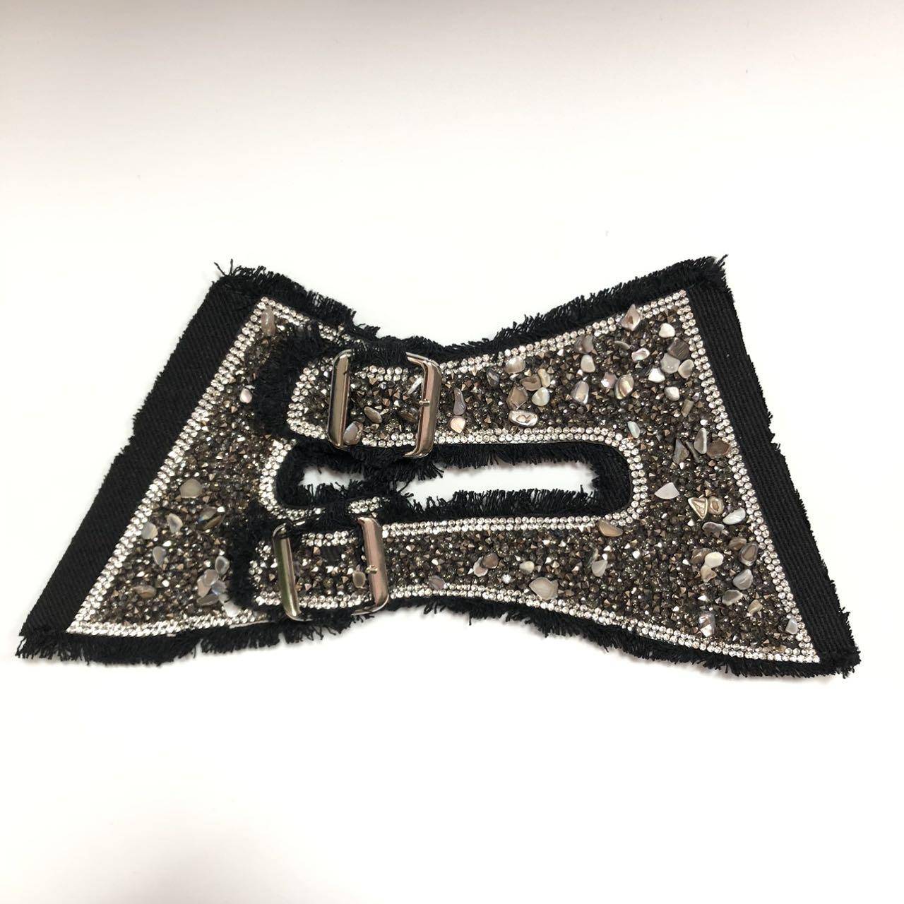 Wholesale Custom Fashion Accessories Shoe Buckle Sandals Vamp Rhinestone Rope Shoe Accessories - Image 7