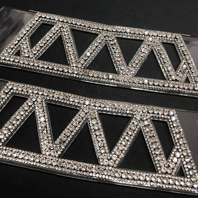 Customised Pu Material Decorative Rhinestone Shoes On Accessories For Women And Ladies Sandals High Heels Slippers Wholesale - Image 4