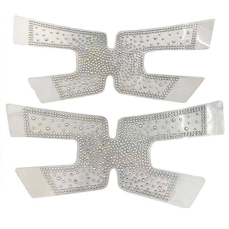 Fashion-Forward TPU Rhinestone Acrylic Upper Wear-Resistant with Transparent Toe-Shoe Decorations Accessory - Image 3