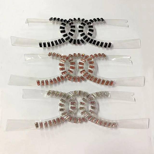Transparent Nail PU Material Upper Fashionable All-Match Shoe Uppers - Image 7