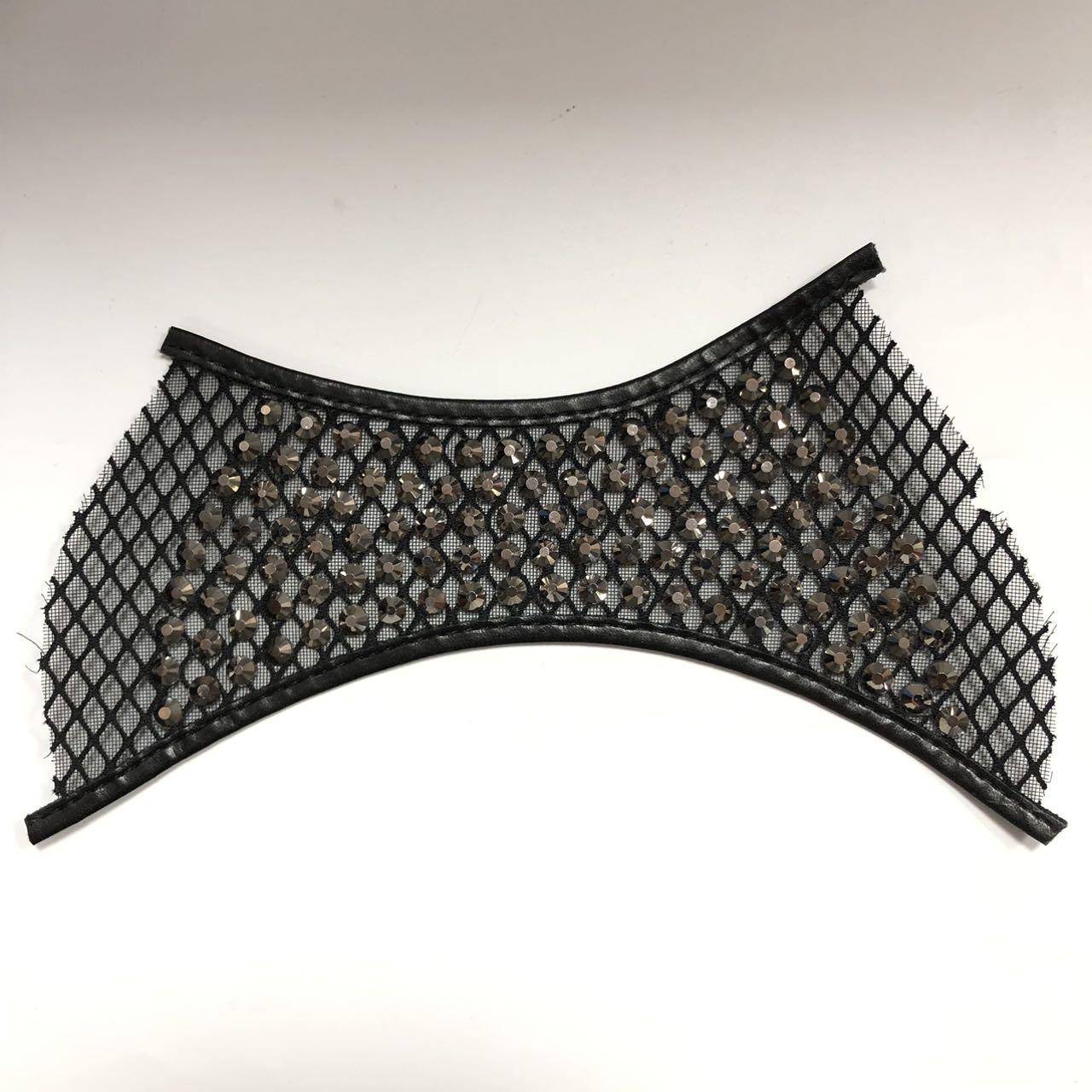 PU Materials Woman's Semi-Finished Sandal Pretty Pearls Diamonds Rhinestones Sew-On Slipper Roman Summer - Image 4