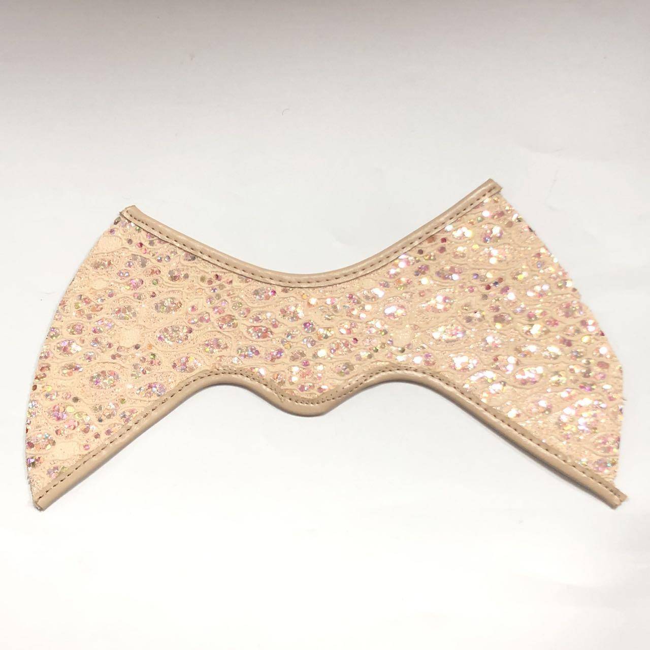 Net Mesh Toe Slippers Decorative Semi-Finished Sandals Hot Fix Rhinestone Upper Accessories Wholesale - Image 5