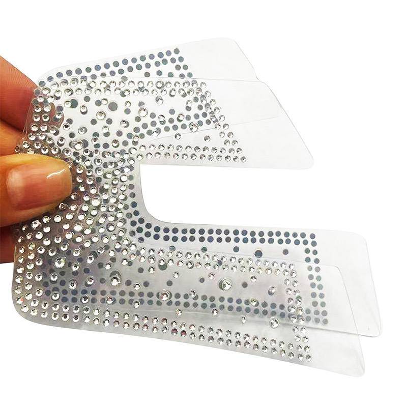 Fashion-Forward TPU Rhinestone Acrylic Upper Wear-Resistant with Transparent Toe-Shoe Decorations Accessory - Image 5