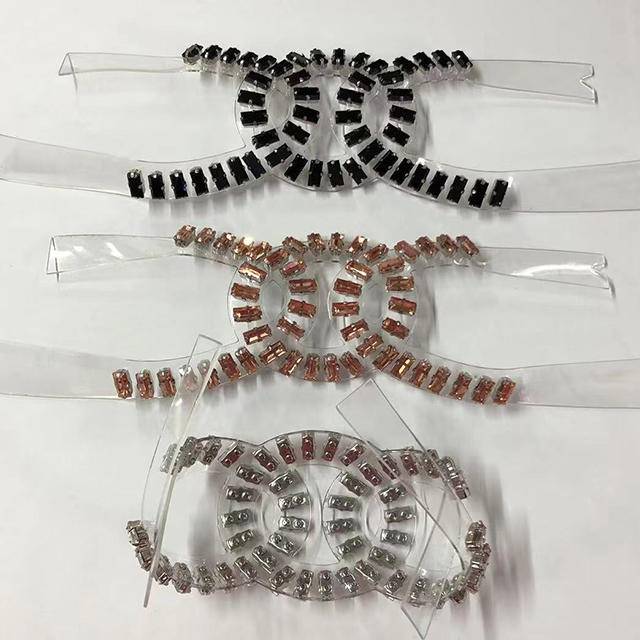 Transparent Nail PU Material Upper Fashionable All-Match Shoe Uppers - Image 5