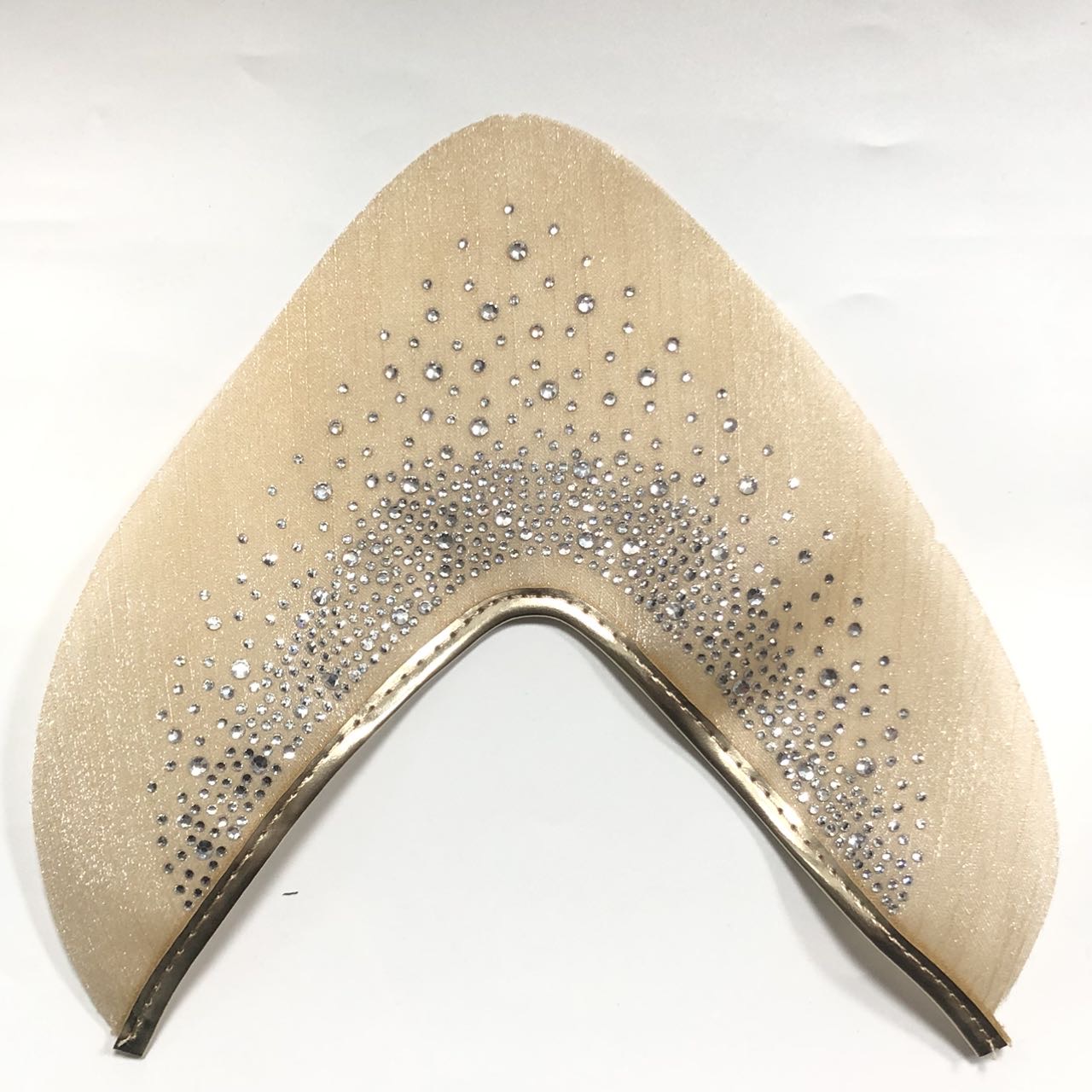 Factory Direct Sales TPU Glass Rhinestone Upper Fashion Sandal Accessories High Heel Shoe Flower Shoe Material - Image 3