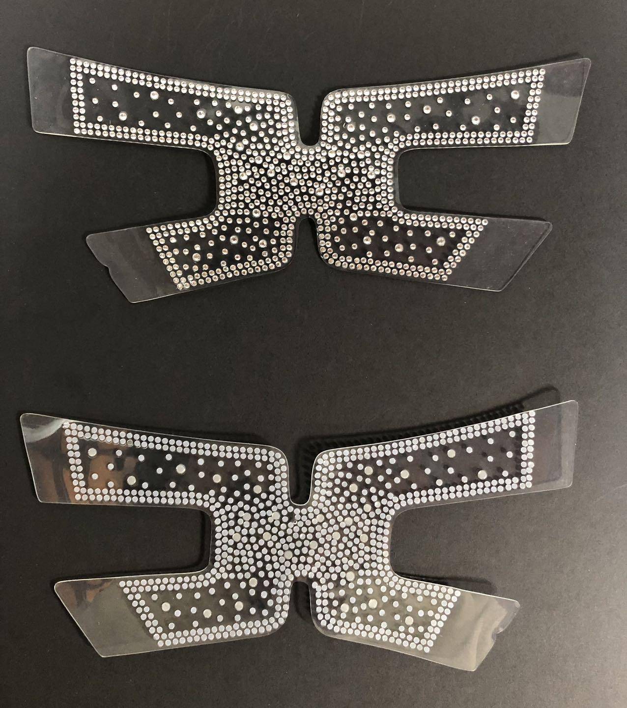 Fashion-Forward TPU Rhinestone Acrylic Upper Wear-Resistant with Transparent Toe-Shoe Decorations Accessory - Image 9