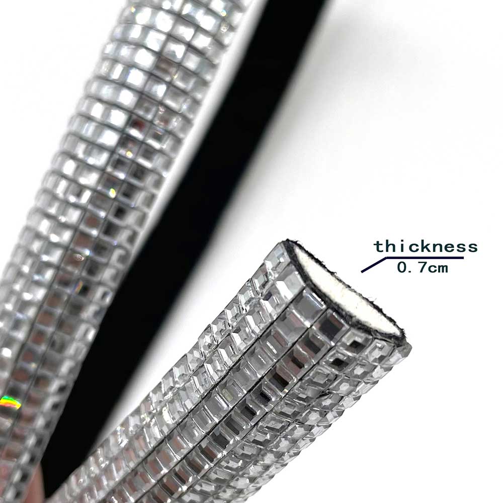 Shoe Accessories Master-designed Crystal Chains for Customized Sandals and Bags with Lustrous Embellishments