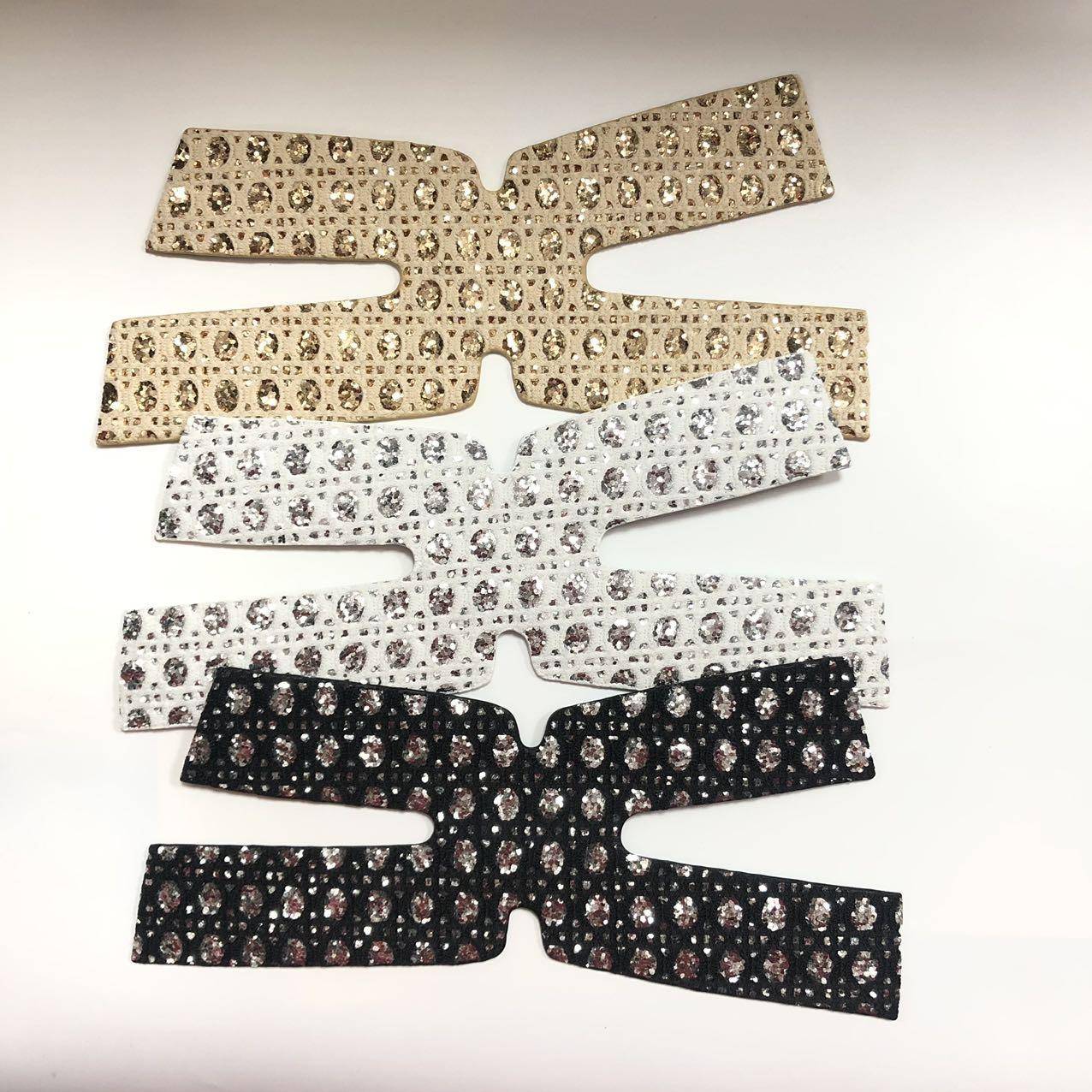 Slippers with Rhinestone Embellished Upper - Wholesale Sandals and Slippers with Diamond-Studded Upper Materials