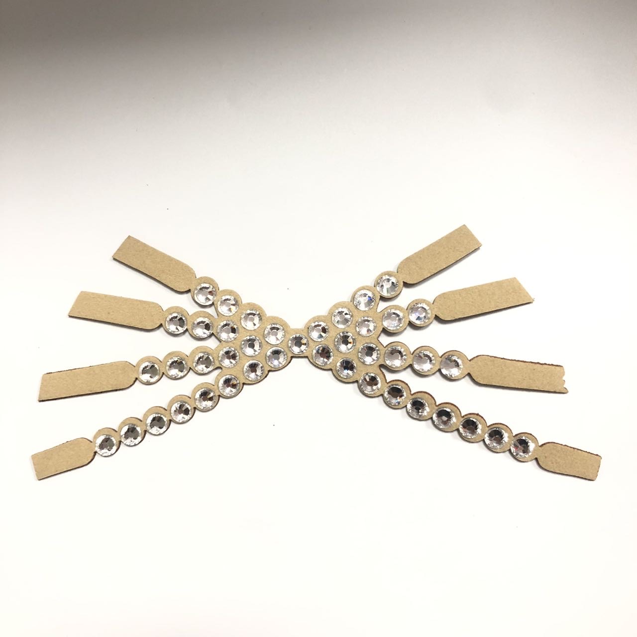 Shoes Upper with hot-fix rhinestones shoe accessories rhinestone stickers and auxiliary materials Factory direct supply - Image 7