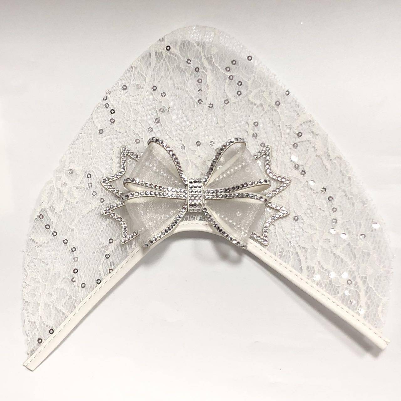 Lightweight Mesh PU Rhinestone Upper - Breathable Knitted Embossed Diamond Heat-Pressed Women Sandal Material - Image 6