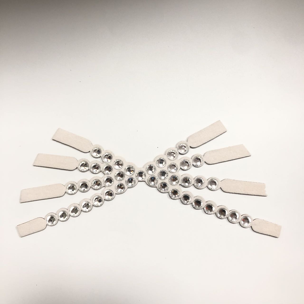 Shoes Upper with hot-fix rhinestones shoe accessories rhinestone stickers and auxiliary materials Factory direct supply - Image 6