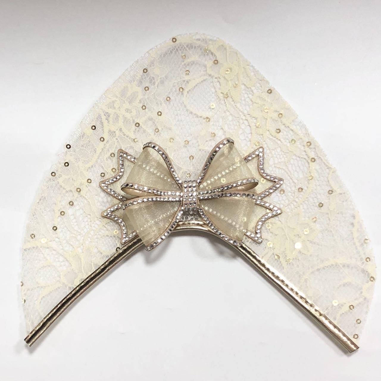 Lightweight Mesh PU Rhinestone Upper - Breathable Knitted Embossed Diamond Heat-Pressed Women Sandal Material - Image 4