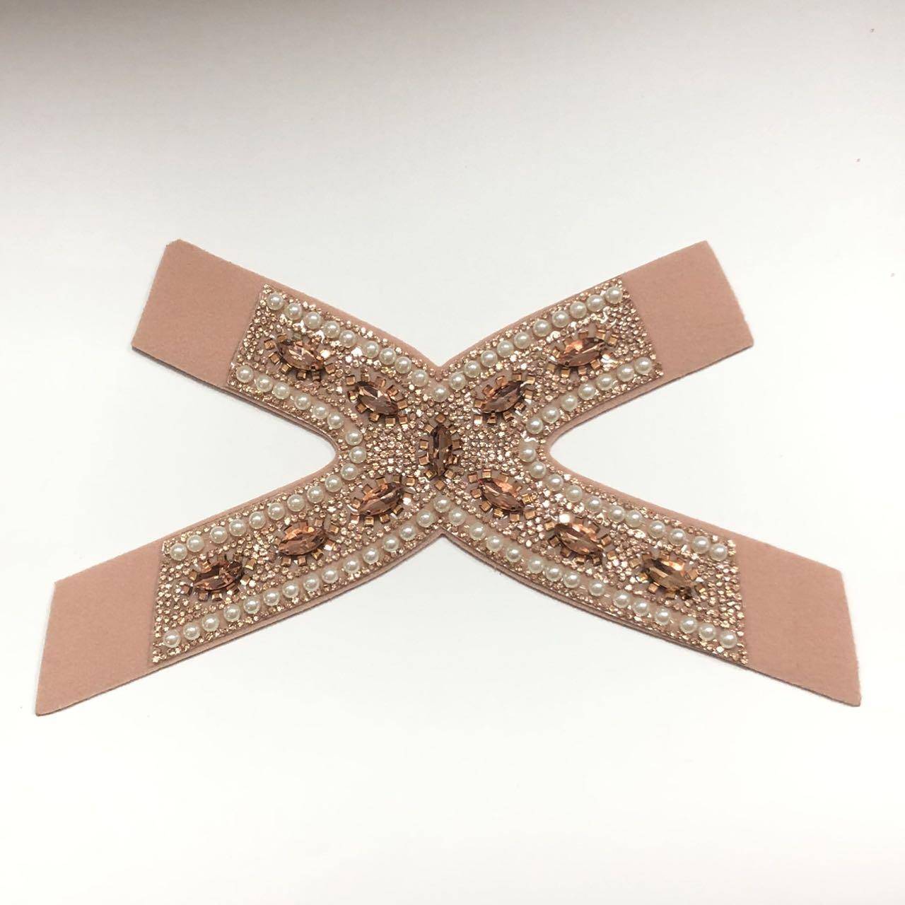 Semi Finished Shoe Uppers Material Plastic Pearls Glass Rhinestone Diamond Decorative for Sandals/slipper - Image 5