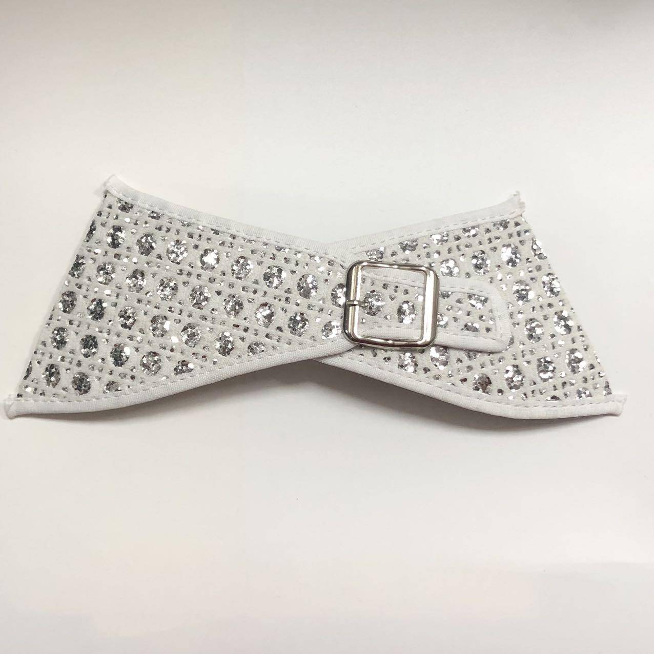 Custom Women's Breathable Comfortable Semi-Finished Shoe Upper with Rhinestone PU Decorations for Fashion Sandals - Image 4