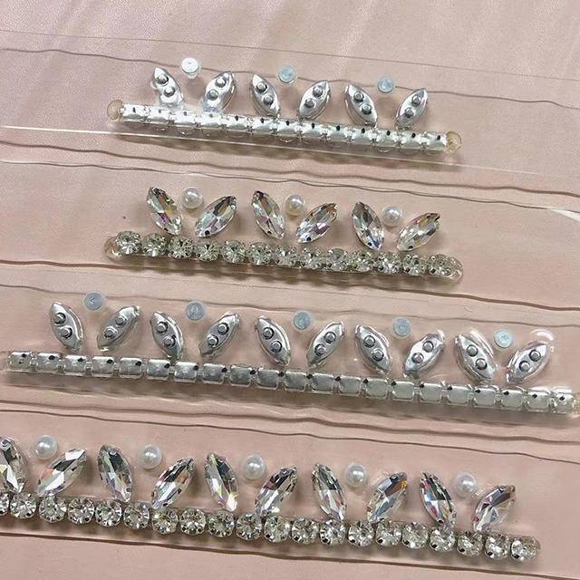 Wholesale Cheap Tpu Transparent Upper Shoes for Sandals Slipper Semi-finished Shoes Accessories by Crystal Rhinestone - Image 5