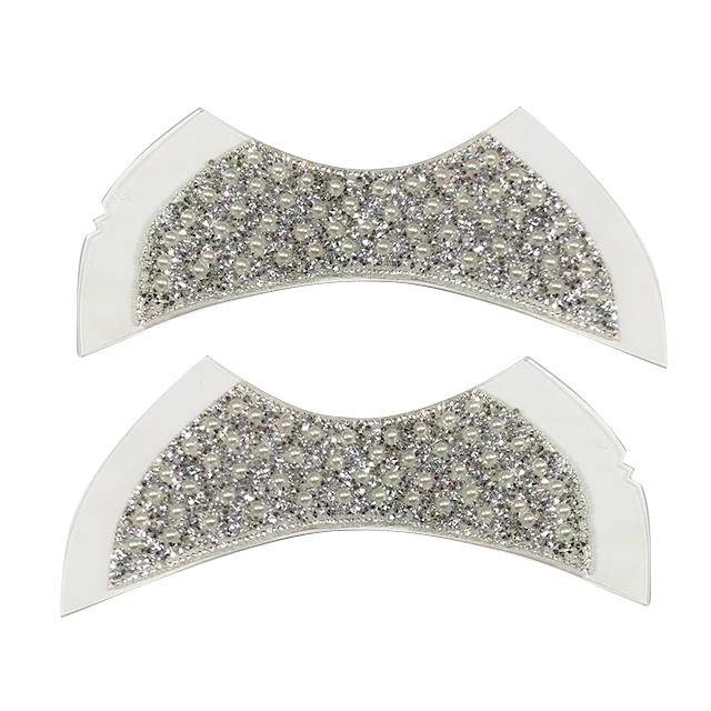 Transparent TPU Rhinestone Upper Fashionable Versatile Sandal Slippers Shoe Decorations - Image 5