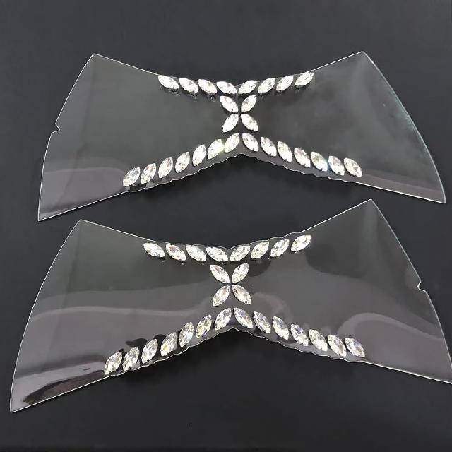 Hot Sale Rhinestone Shoes Upper Lady Sandals ForShoes Upper Trimming Welt Ornament - Image 4