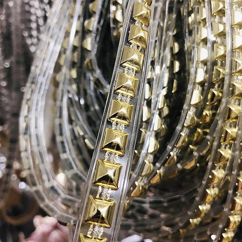 Sparkling Rhinestone Rope Decoration Straps for Fashion Women Summer Sandal Uppers - Image 4