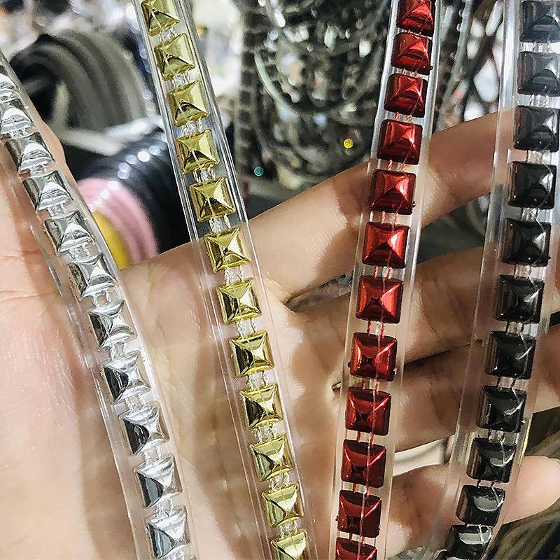 Sparkling Rhinestone Rope Decoration Straps for Fashion Women Summer Sandal Uppers - Image 3