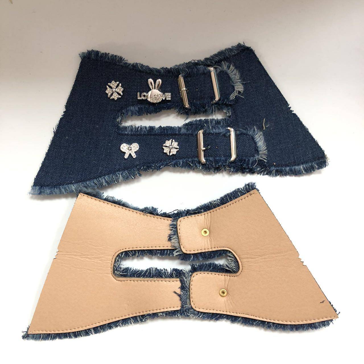 Women's Customized Decorative Shoe Uppers with Rhinestones Factory Wholesale Various Styles - Image 2