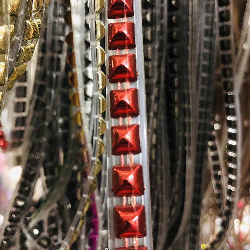 Sparkling Rhinestone Rope Decoration Straps for Fashion Women Summer Sandal Uppers - Image 2