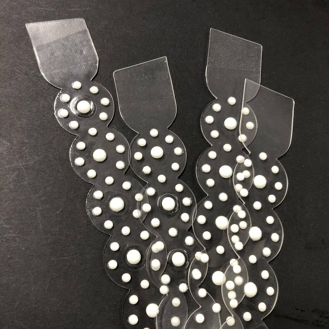 High Quality TPU Transparent Nail Women's Decoration Rhinestone & CHARM Fashionable Shoe Uppers - Image 3