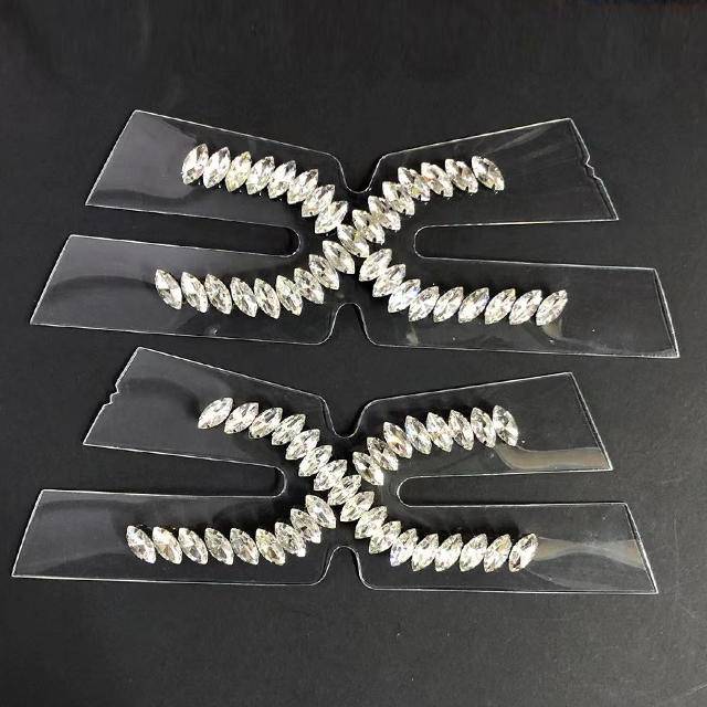 Women's Sandals Off-the-shelf Rhinestone Trimming for Sandals/women's High-heel Shoes/shoes/bags /Clothing - Image 3