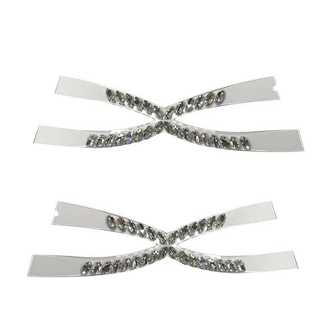 Hot Sale Rhinestone Shoes Upper Lady Sandals ForShoes Upper Trimming Welt Ornament - Image 2
