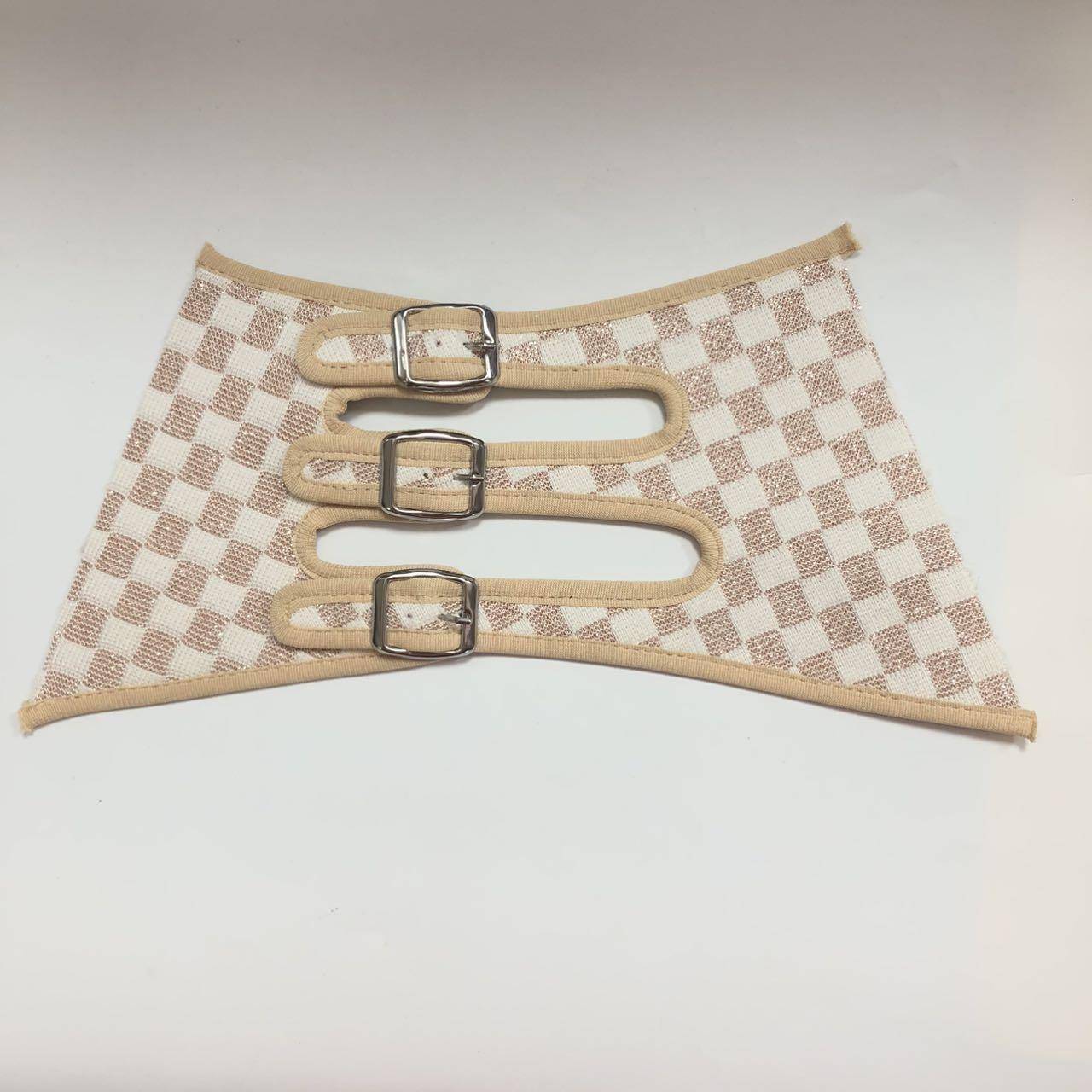 Leather Sandals Slippers Double Buckle Hot Diamond Rhinestone Beads Upper Summer Shoes Accessories - Image 2