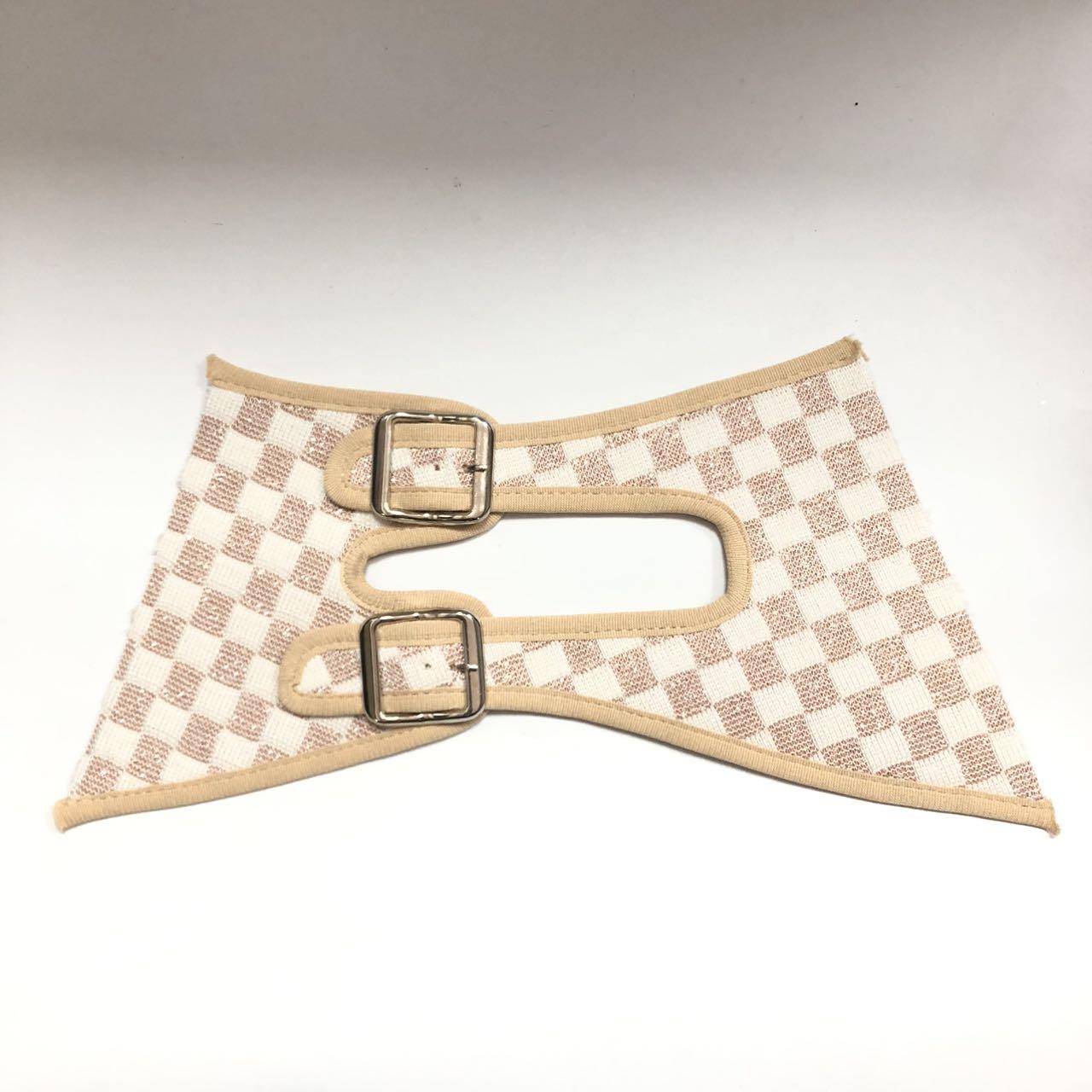 Leather Sandals Slippers Double Buckle Hot Diamond Rhinestone Beads Upper Summer Shoes Accessories