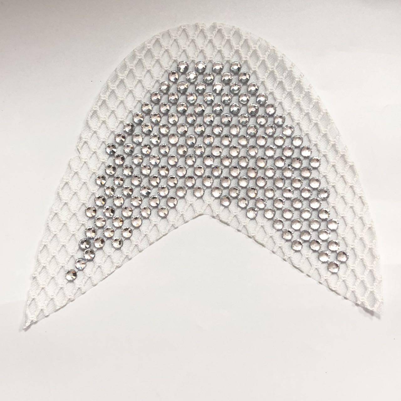 Wholesale Rhinestone Sandal Upper - Lightweight Semi-finished Women Shoe Upper - Image 4