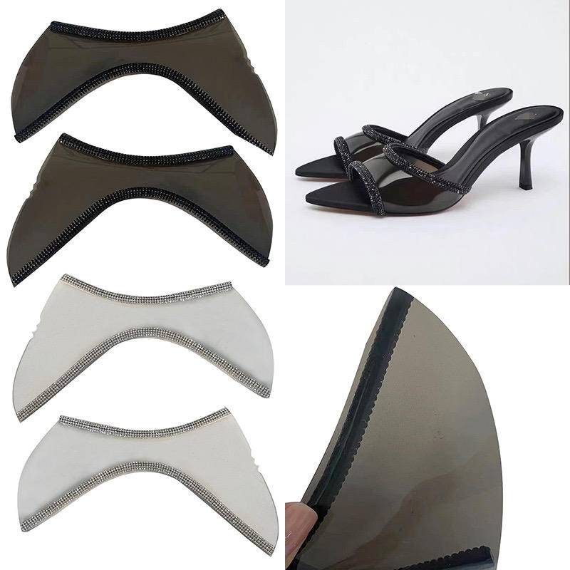 Hot Sale Rhinestone Shoes Upper Lady Sandals ForShoes Upper Trimming Welt Ornament
