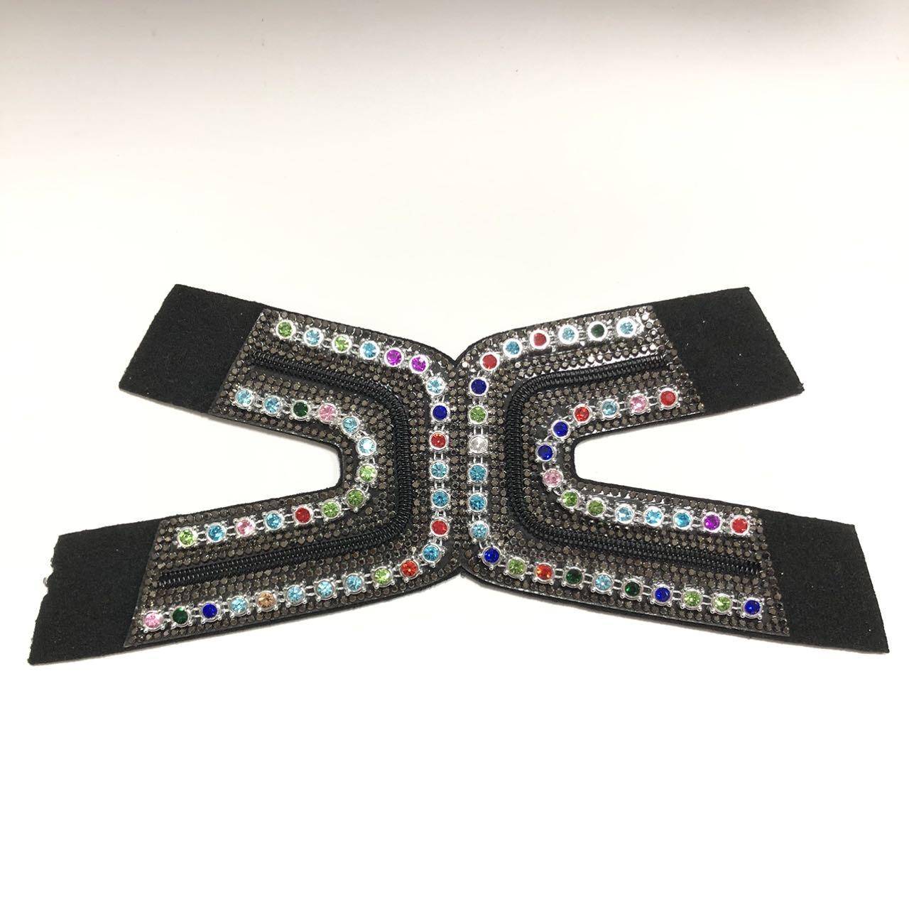 Semi-finish Production for Women slip slippers Fashion Shinning Rihneston Vamp Customization Outsole with Small Quantity - Image 5