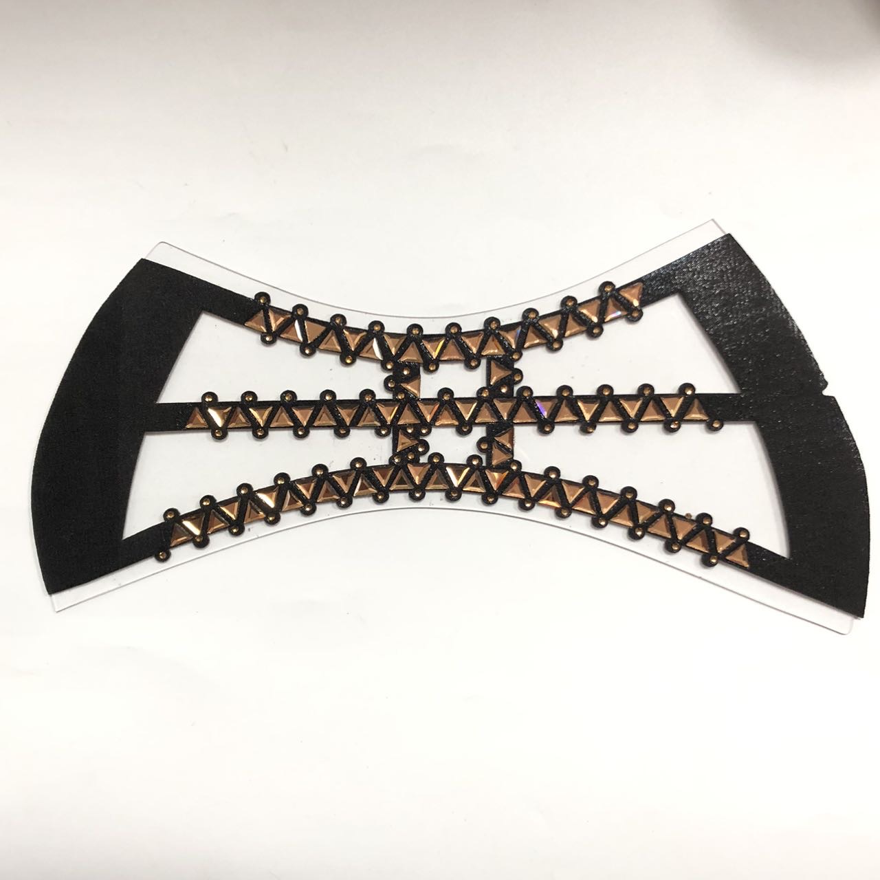 Fashionable Wear-resistant Shoe Upper Diamond-set Slipper Head Sandal Decoration Rhinestone Glass Upper High Heel Accessories - Image 5
