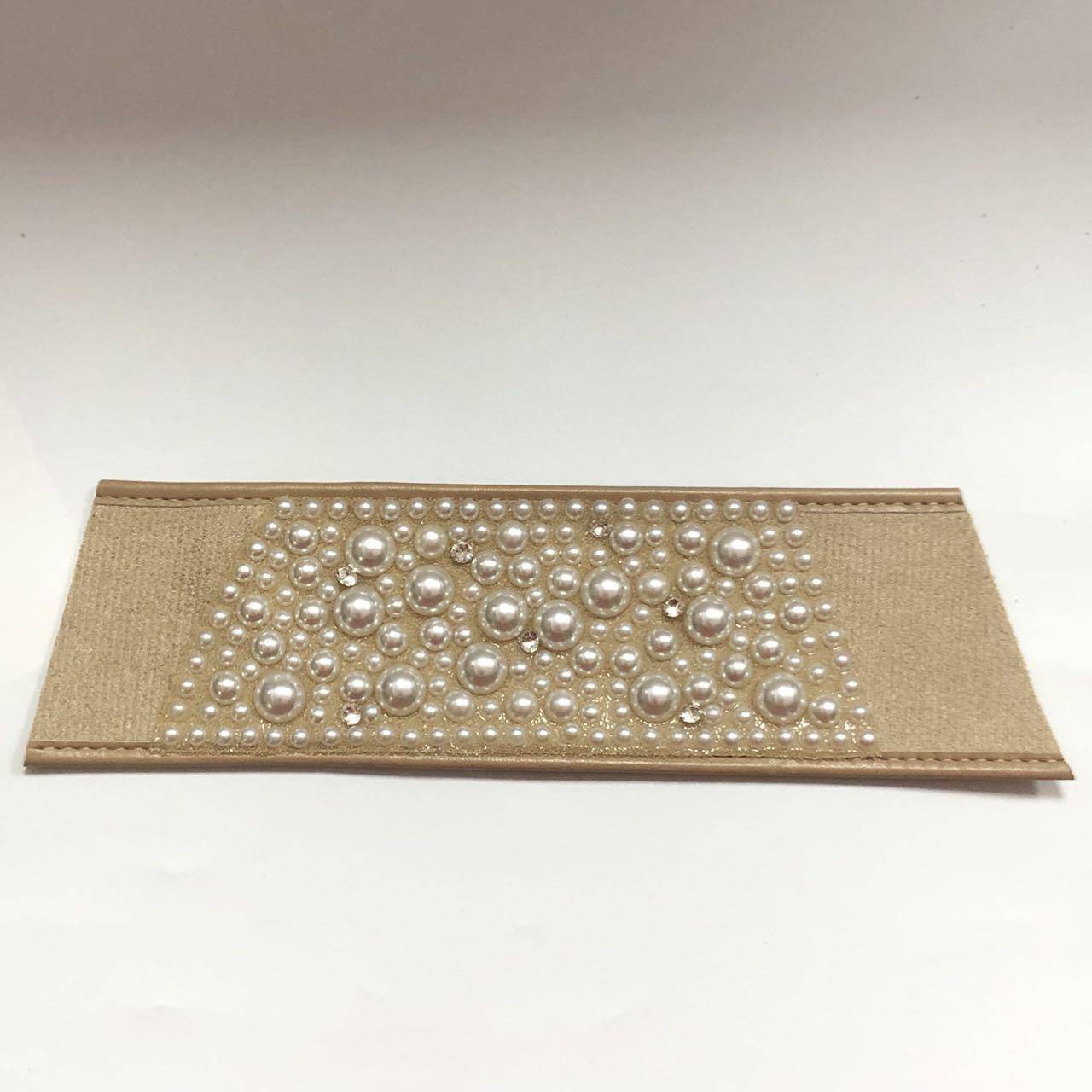 New Trendy Ethnic Style Multi-Element Rhinestone Bead Cold Slippers Semi-Finished Shoe Uppers with Stylish Decoration - Image 5