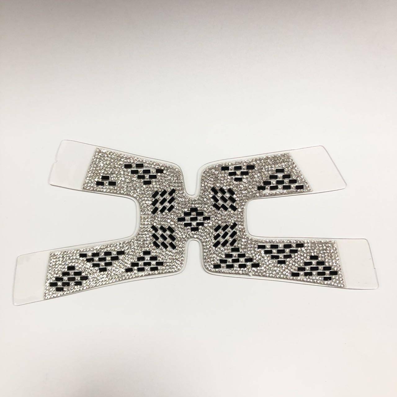 Custom Sandra Rella Women Slippers Strips Belt Decoration Accessories Rhinestones Crystal Shoe Uppers - Image 4