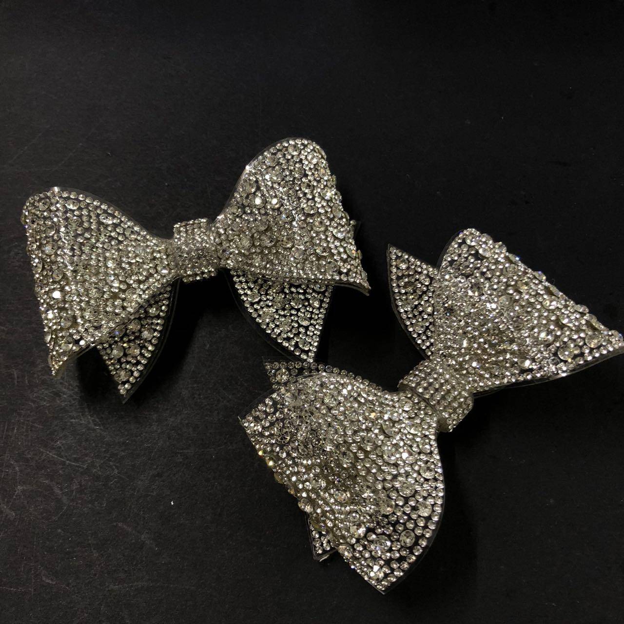 TPU butterfly hot diamond sandals slippers upper accessories semi-finished product processing accessories Factory direct sales - Image 4