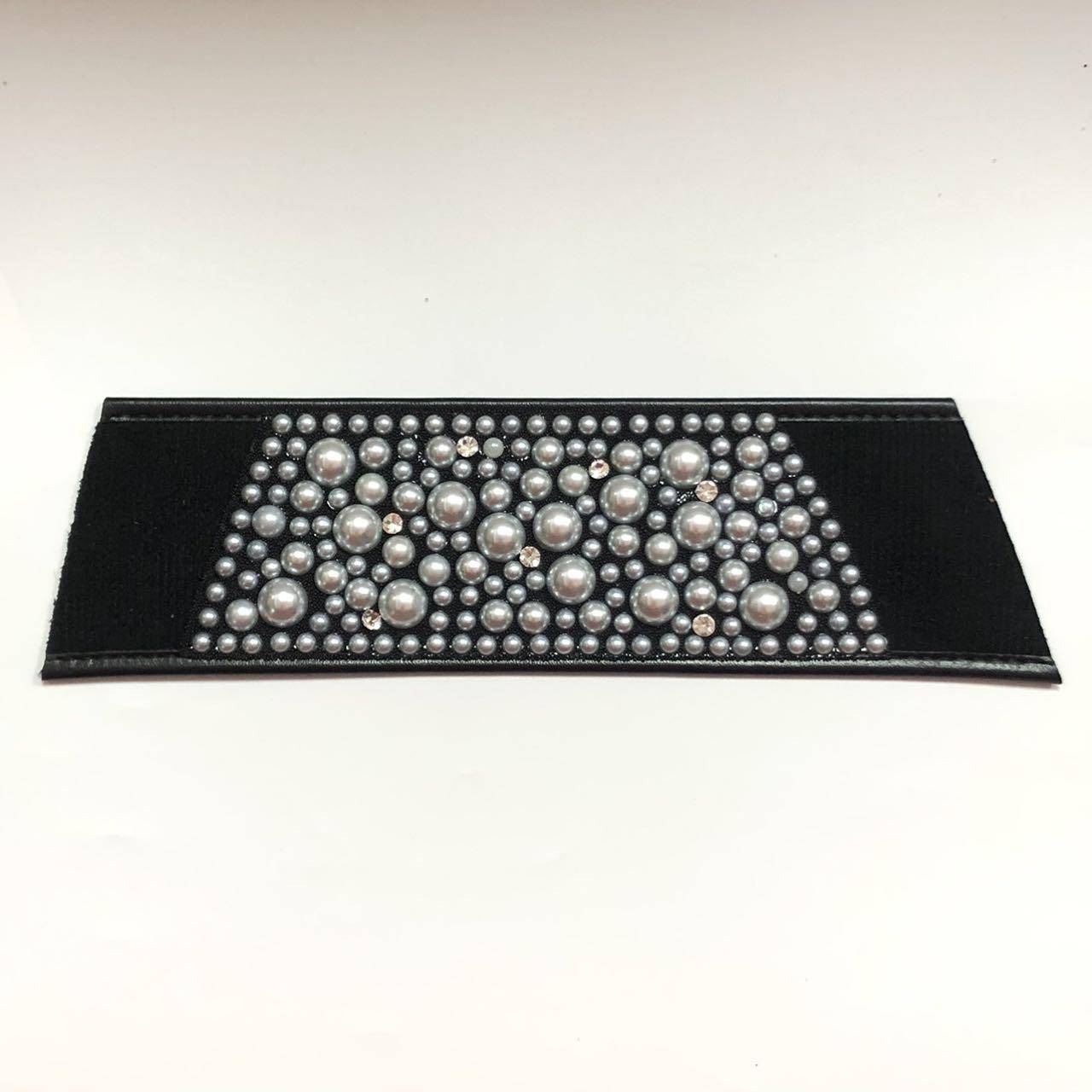 New Trendy Ethnic Style Multi-Element Rhinestone Bead Cold Slippers Semi-Finished Shoe Uppers with Stylish Decoration - Image 3