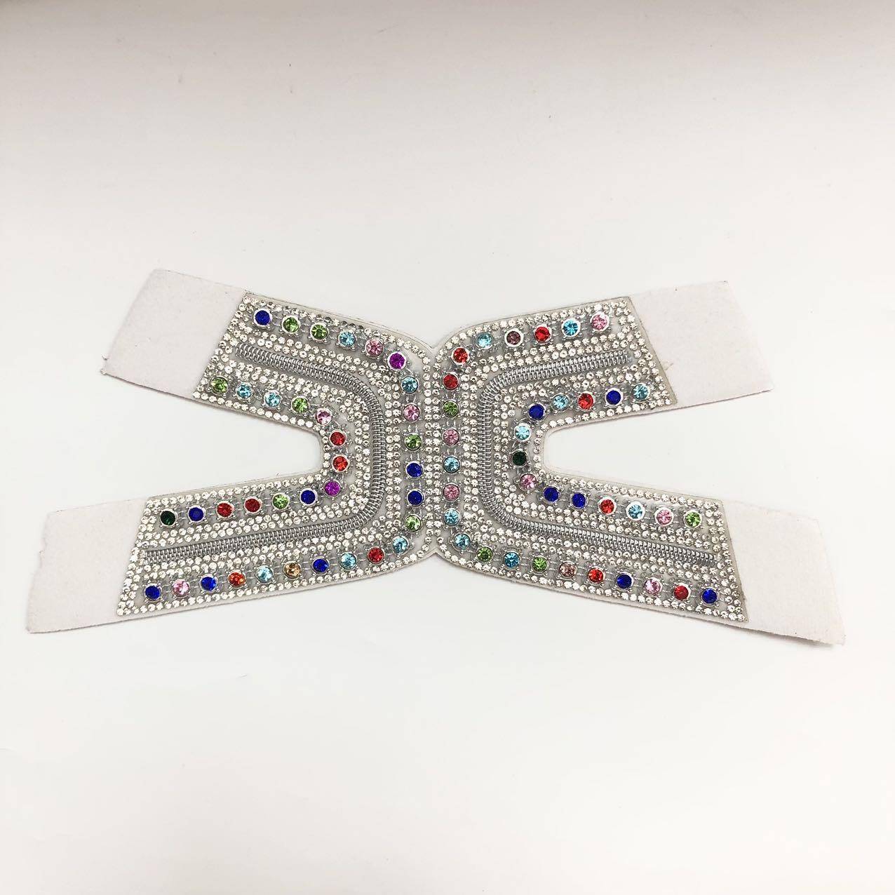 Semi-finish Production for Women slip slippers Fashion Shinning Rihneston Vamp Customization Outsole with Small Quantity - Image 3