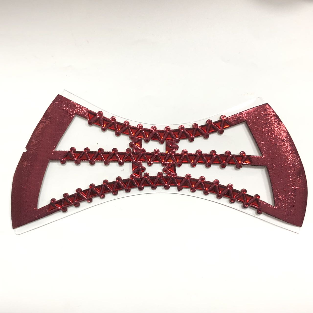 Fashionable Wear-resistant Shoe Upper Diamond-set Slipper Head Sandal Decoration Rhinestone Glass Upper High Heel Accessories - Image 3