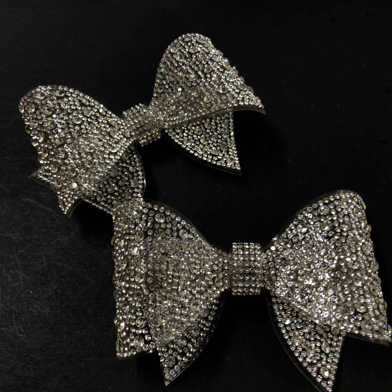TPU butterfly hot diamond sandals slippers upper accessories semi-finished product processing accessories Factory direct sales - Image 3