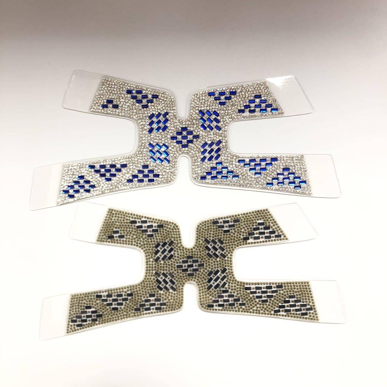Custom Sandra Rella Women Slippers Strips Belt Decoration Accessories Rhinestones Crystal Shoe Uppers - Image 2