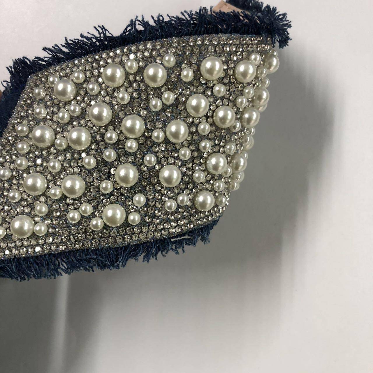 Factory Direct Sales Fashionable and Versatile Sandals and slippers Shoe Material Rhinestone Upper - Image 2
