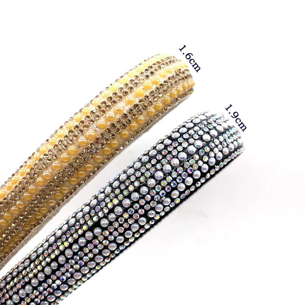2.5cm Glass-Coated EVA Rhinestone Rope - Image 3