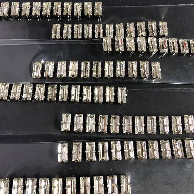 Wholesale Shoe Buckle Metal Women's Sandals Upper Decorative Rhinestone Accessories - Image 4