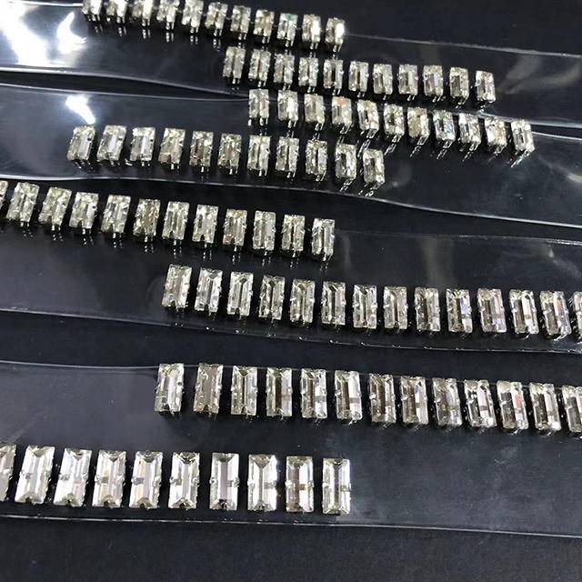 Wholesale Shoe Buckle Metal Women's Sandals Upper Decorative Rhinestone Accessories - Image 2