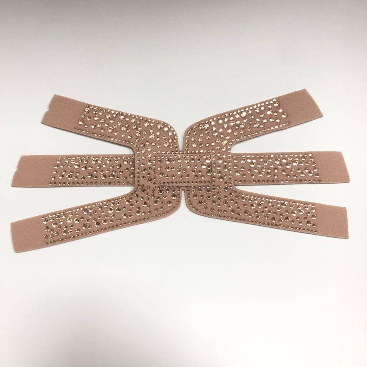 Women's Custom Two-Buckle Sandal Uppers with PU Backing-Durable & Fashionable Comfortable and Breathable for Casual Shoes - Image 3