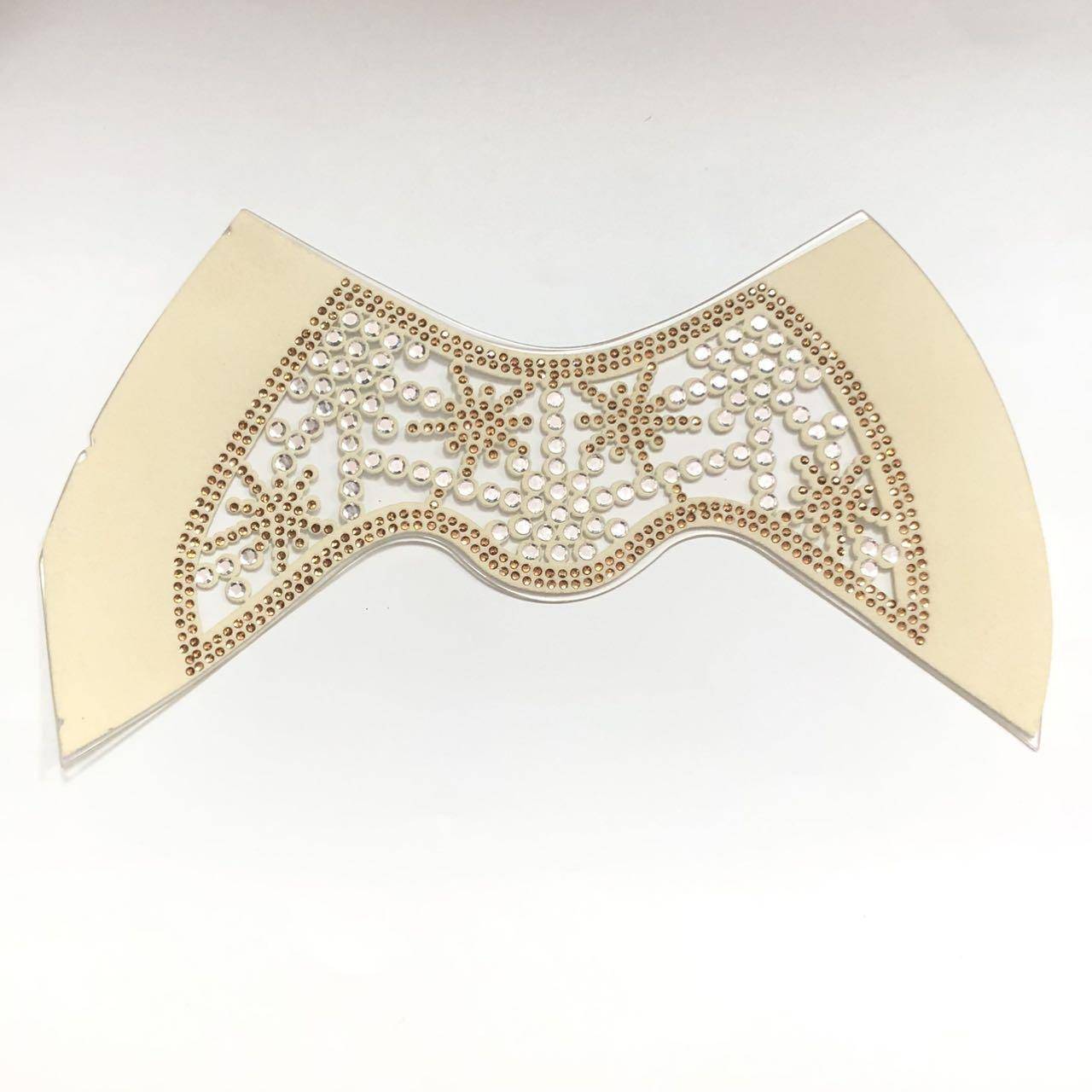 Wholesale Stylish Rhinestone Mesh Shoe Uppers for Women Sandals - Comfortable & Trendy - Image 6