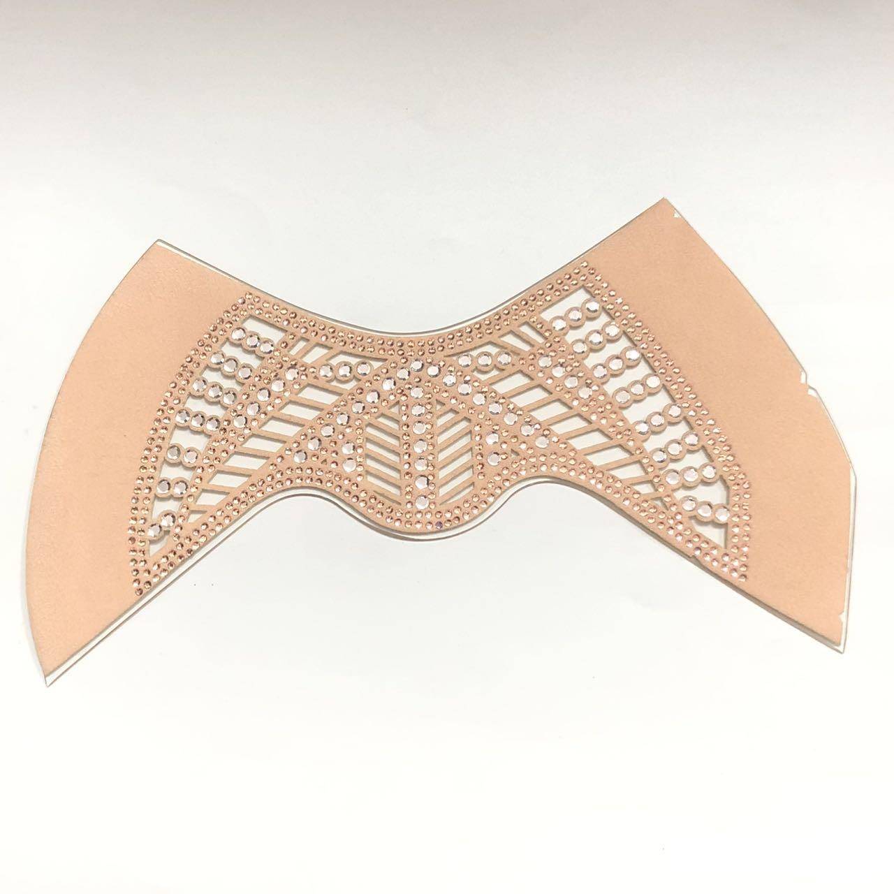 Wholesale Rhinestone Shoe AccessoriesTrimming Welt Ornament Rhinestone Customized Color Lady Upper Shoes Vamp - Image 4