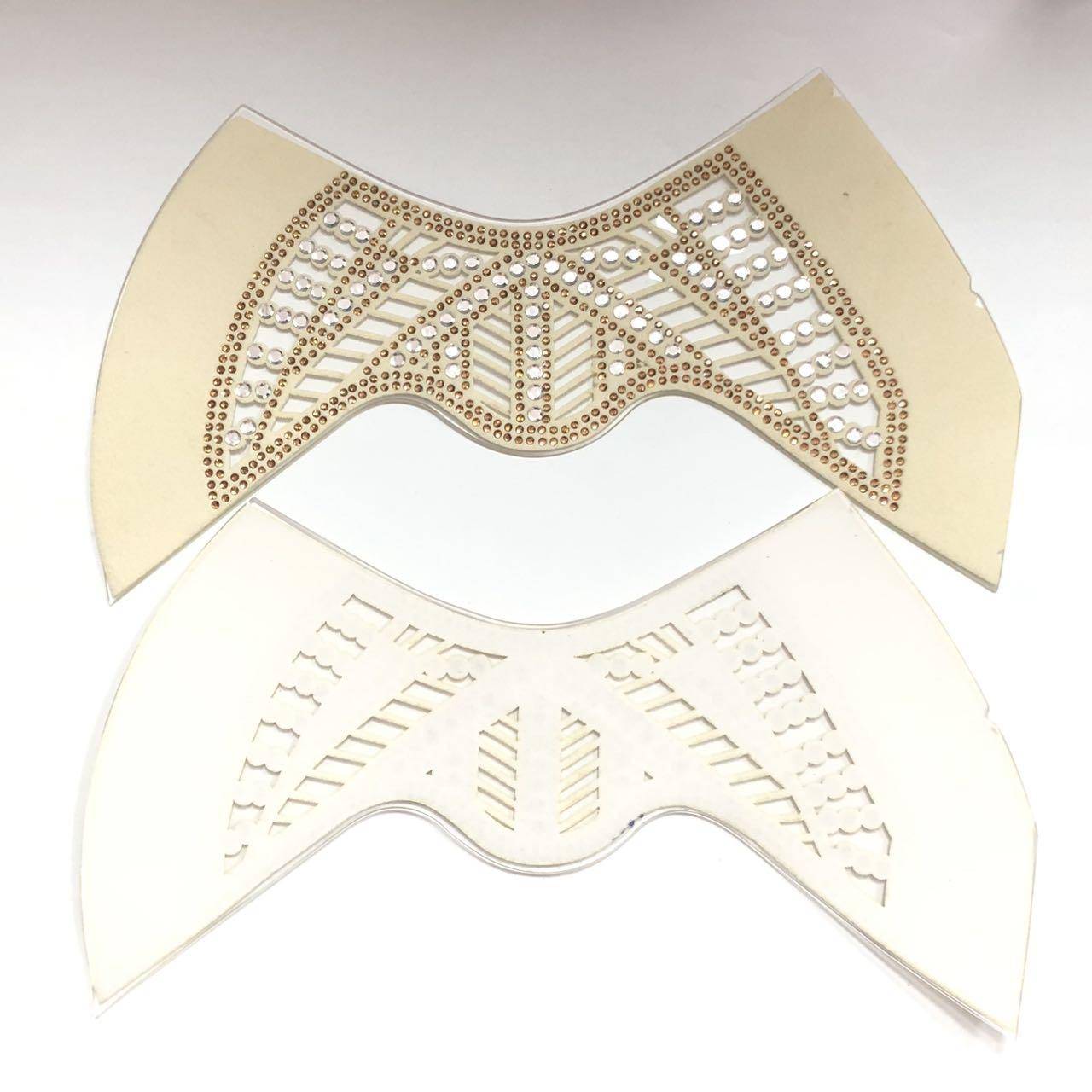 Wholesale Rhinestone Shoe AccessoriesTrimming Welt Ornament Rhinestone Customized Color Lady Upper Shoes Vamp - Image 3